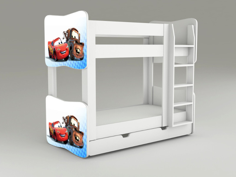 Becks poschodová posteľ Cars Mcq